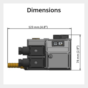 Compact Condensate Drain - Dimensions