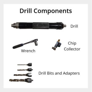 Hot Tap Drill - Components